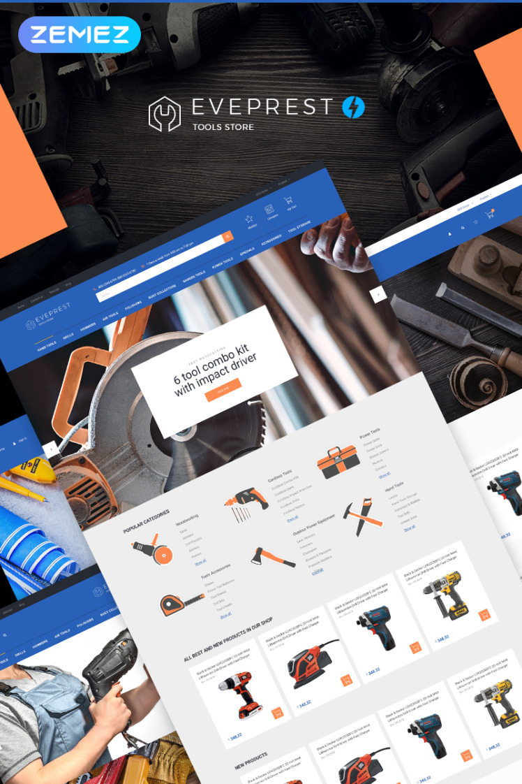 Eveprest Tools Tools Store PrestaShop Themes