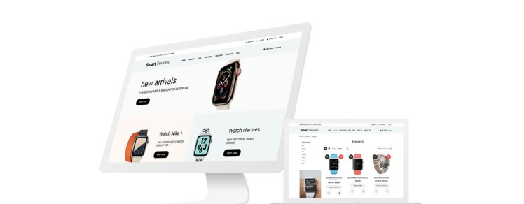 Smart Devices Smartwatches And Trackers Shopify Theme #74200-1