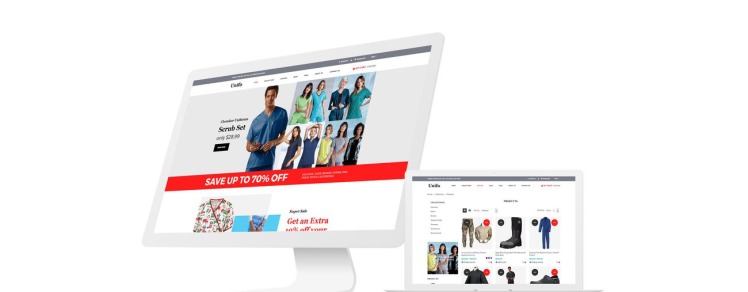 Unifo Uniform Store Shopify Theme #74312-1