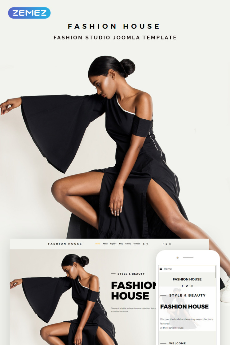 Fashion House Fashion Joomla Templates