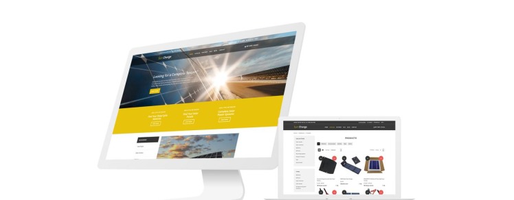 Sun Charge Industrial Multilanguage Futuristic Shopify Theme #76187-1
