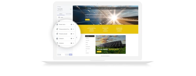Sun Charge Industrial Multilanguage Futuristic Shopify Theme #76187-5