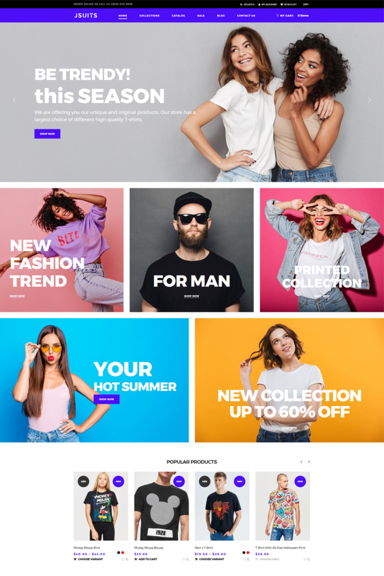 Jsuits Clothing Multicurrency Fancy Shopify Theme