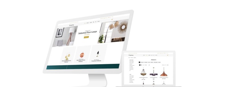 Lightshop Decor Modern Shopify Theme #76329-1