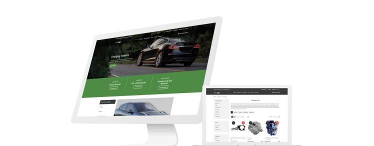 Elcar Electric Cars Spare Parts Clean Shopify Theme #76729-1