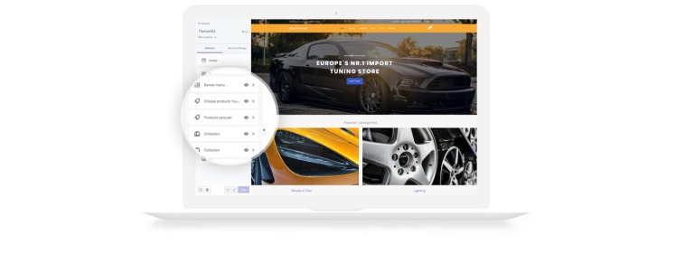 Autotun Cars Motorcycles Clean Shopify Theme #76946-5