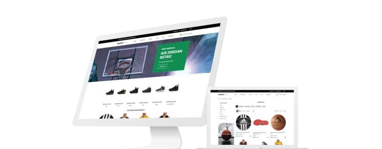 Basketmania Basketball Multipage Clean Shopify Theme #77629-1
