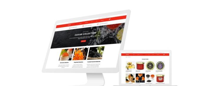 FISHKID Food Store Creative Shopify Theme #77650-1