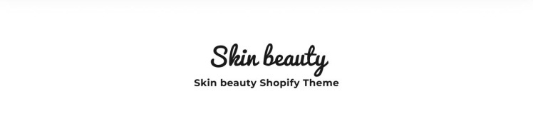shopify theme, cosmetics