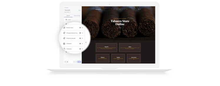 Tabakerka Tobacco Multipage Clean Shopify Theme #77717-5