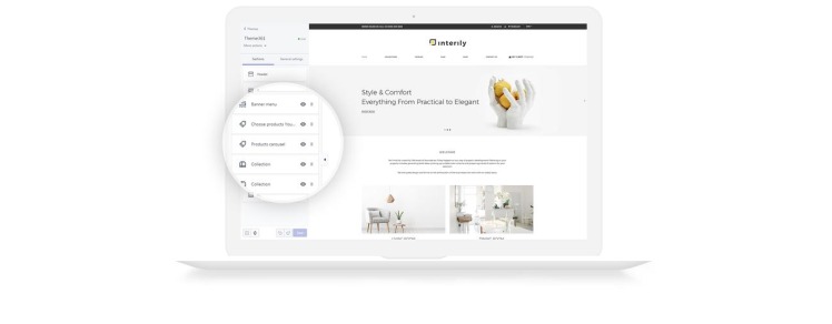 Interily Interior and Furniture Elegant Multipage Shopify Theme #77800-5
