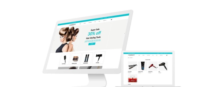 Master Cut Beauty Clean Shopify Theme #77865-1
