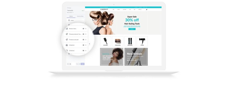 Master Cut Beauty Clean Shopify Theme #77865-5