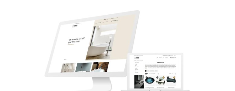 Drop Plumbing Store Plumbing Multipage E Commerce Clean Shopify Theme #78880-1