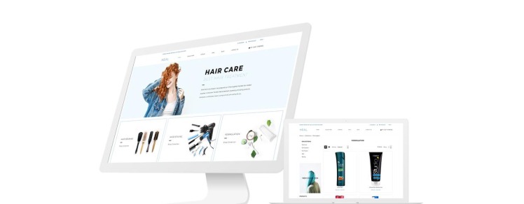 Heal Beauty E commerce Modern Shopify Theme #79018-1