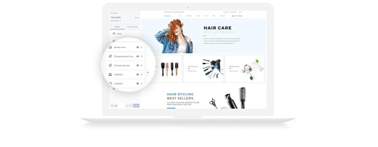 Heal Beauty E commerce Modern Shopify Theme #79018-5