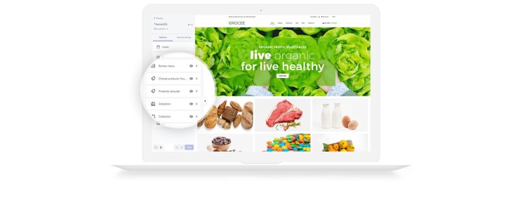 GROCEE Food Store Multipage Clean Shopify Theme #79196-5