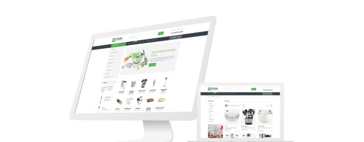 Cook Housewares Multipage Clean Shopify Theme #79203-1