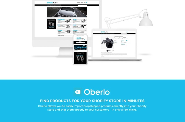 Spare Parts Car Parts Free Clean Shopify Theme #79218-3