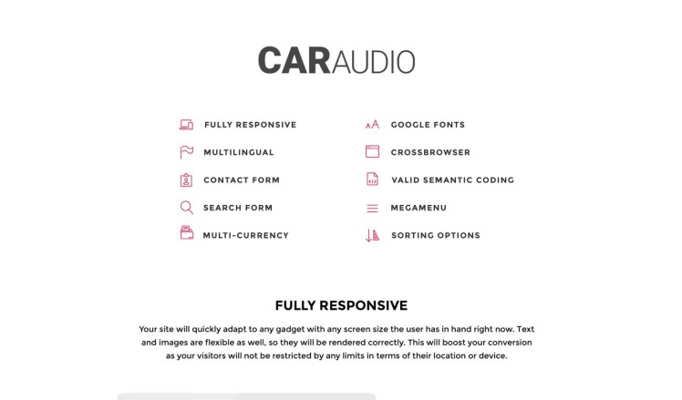 Kardone Car Parts Free Clean Shopify Theme #79221-2