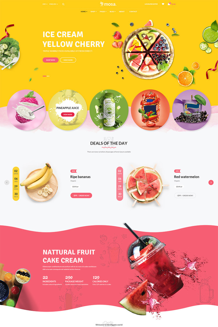Mosa Organic WooCommerce Themes