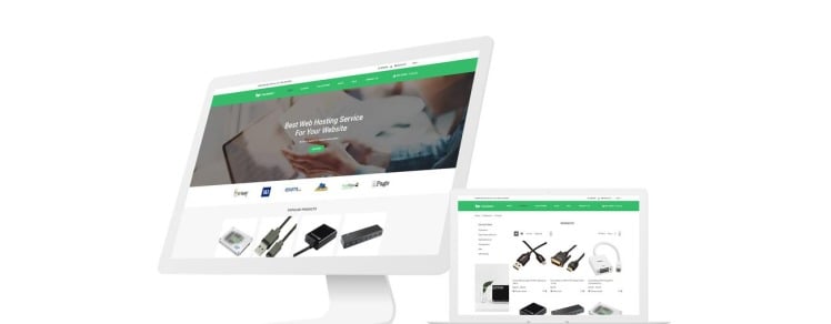 Crocko Host Hosting E commerce Clean Shopify Theme #79420-1