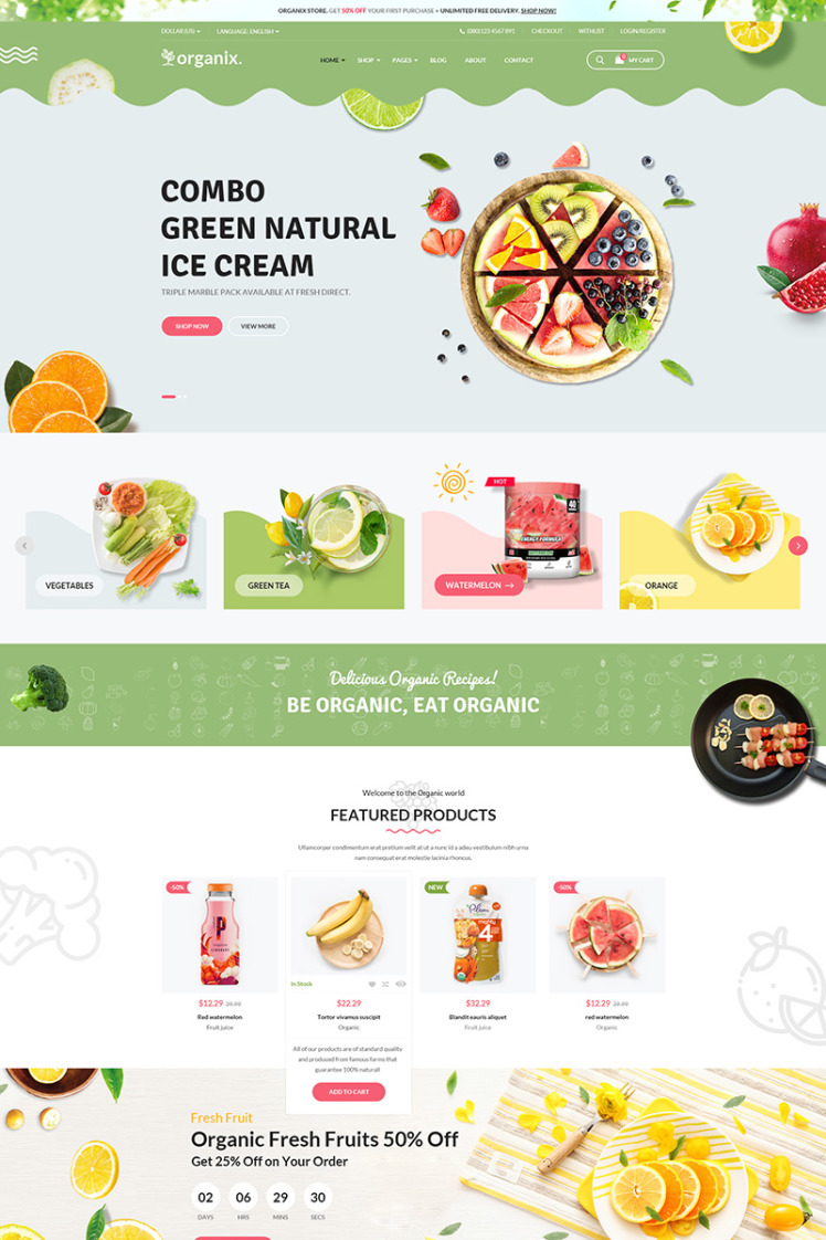 Organix WooCommerce Themes