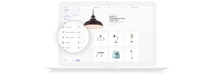 Beam of Light Lighting Electricity Multipage Clean Shopify Theme #79856-5