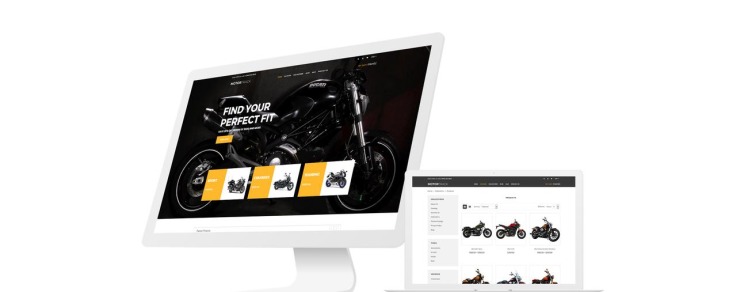 MOTORTRACK Motorcycle Multipage Modern Shopify Theme #79859-1
