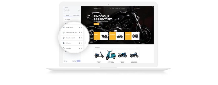 MOTORTRACK Motorcycle Multipage Modern Shopify Theme #79859-5
