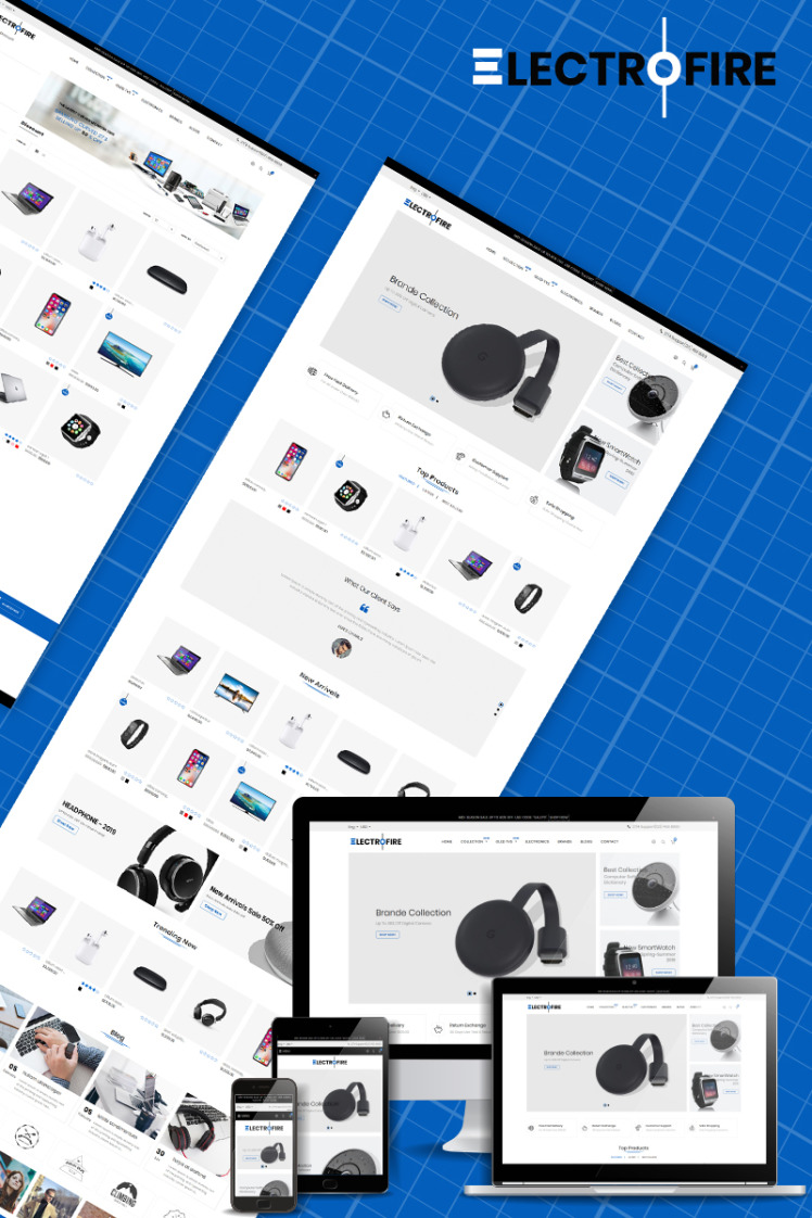 ElectroFire Multipurpose Shopify Theme