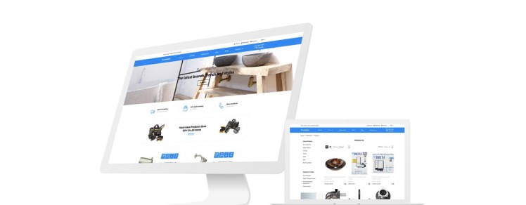 Plumbino Plumbing eCommerce Modern Shopify Theme #80380-1