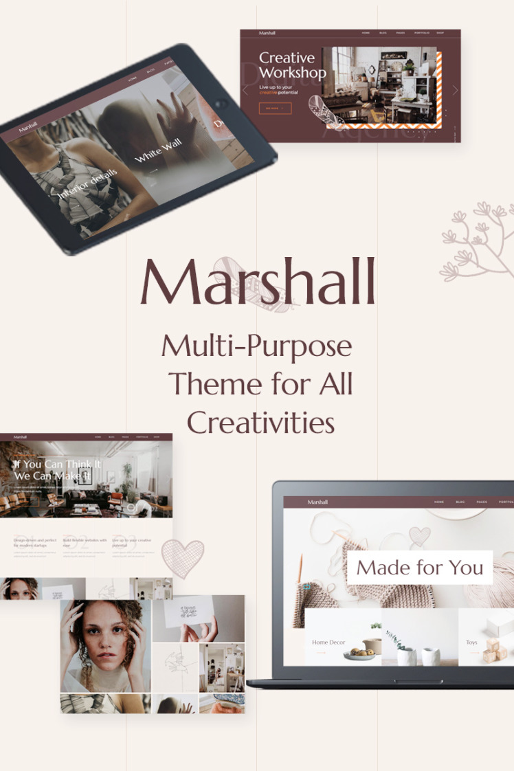 Marshall A Creative Multipurpose WordPress Theme