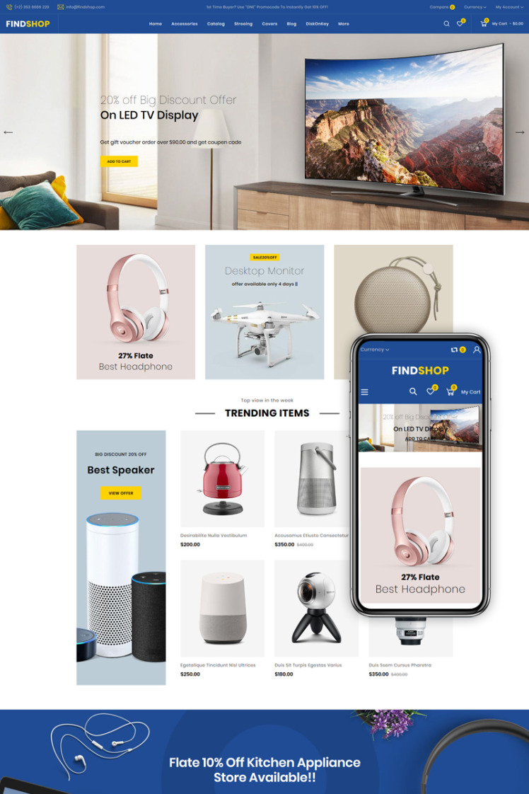Findshop Sectioned Multipurpose Shopify Theme #82382