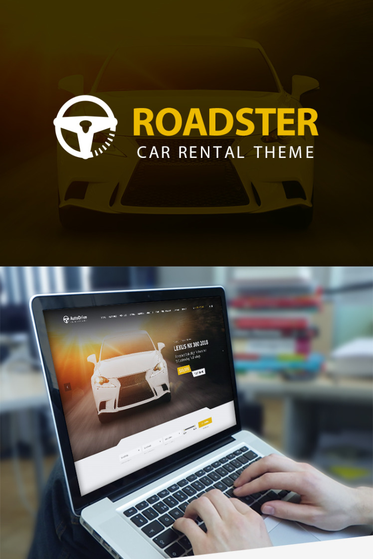 Roadster Car Rental WordPress Themes