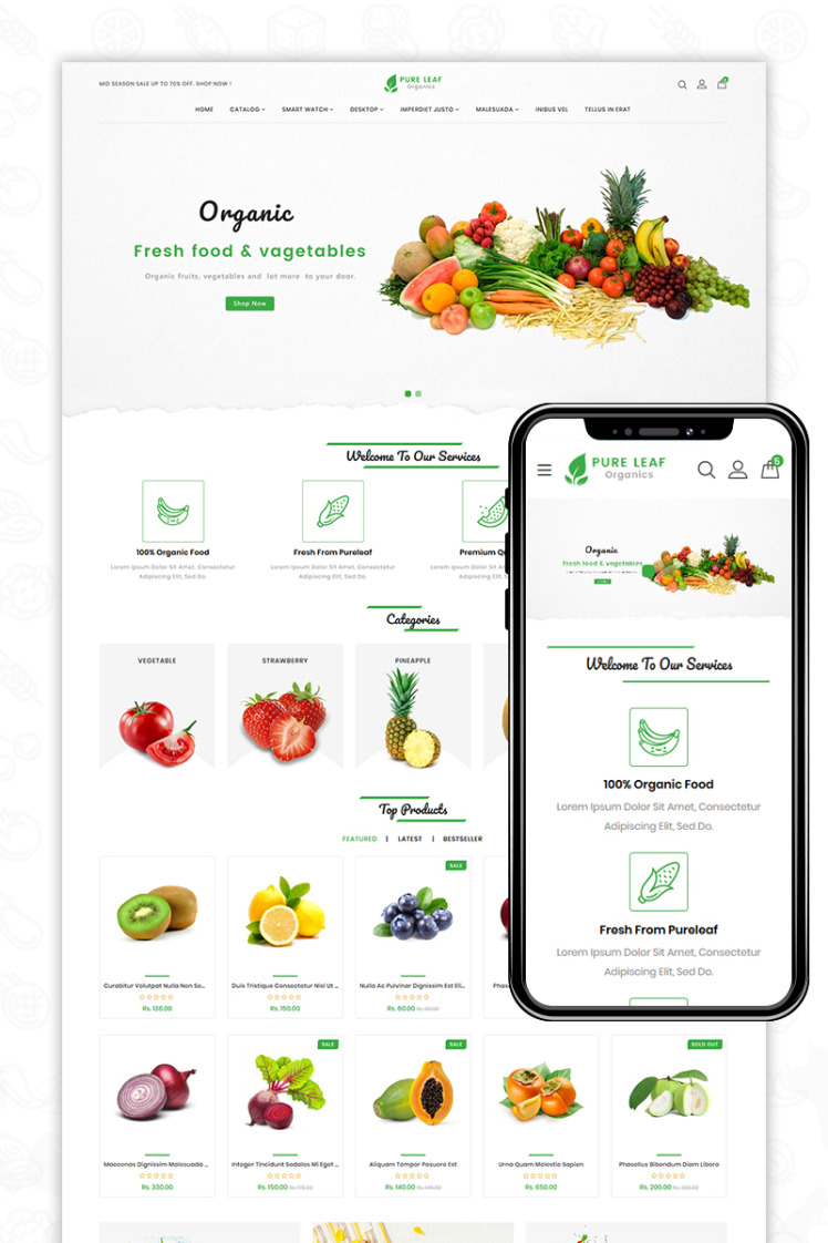 PureLeaf PrestaShop Themes