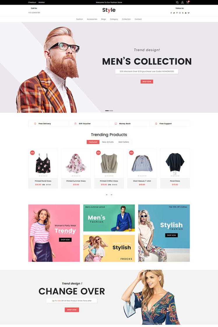 Style Fashion Store Shopify Theme