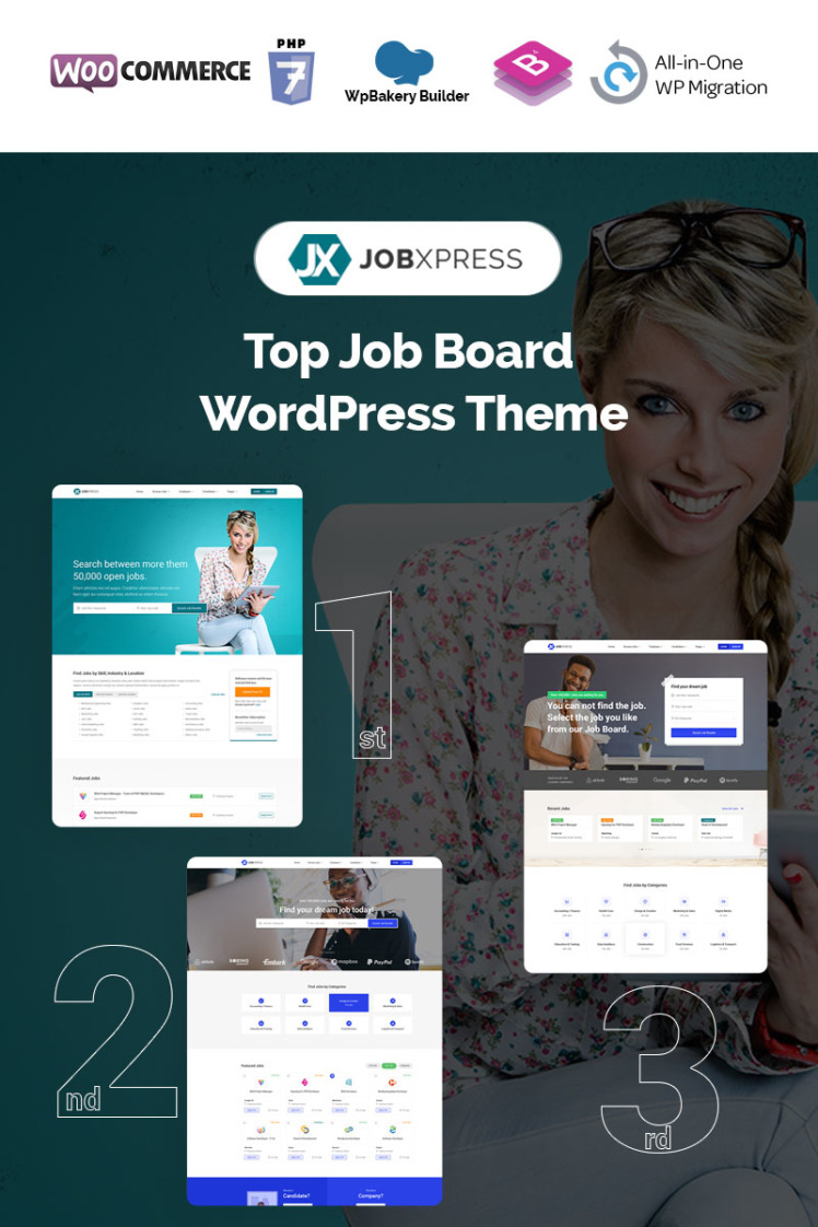 Jxpress Job Board WordPress Theme