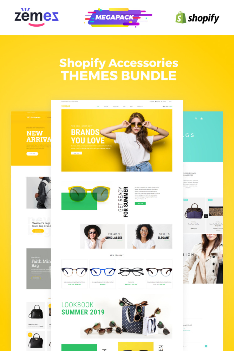 Accessories Bundle Shopify Theme #86592