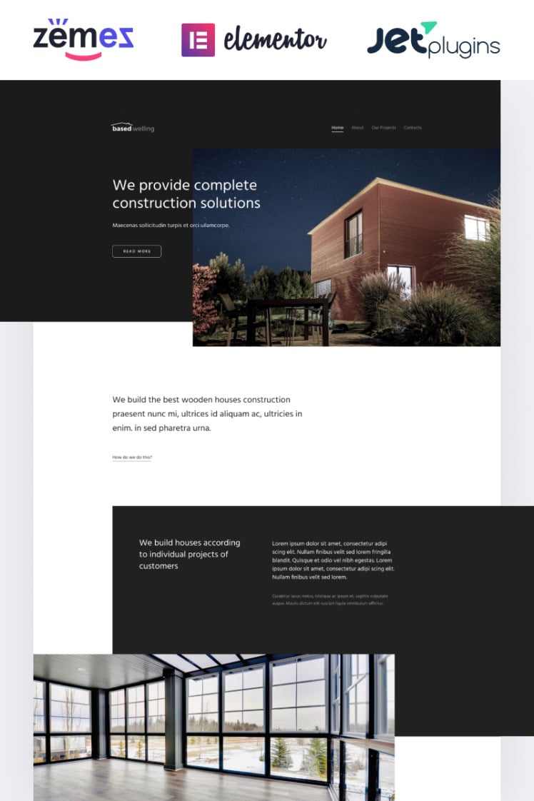 BasedWelling Exterior Home design website for everyone WordPress Themes