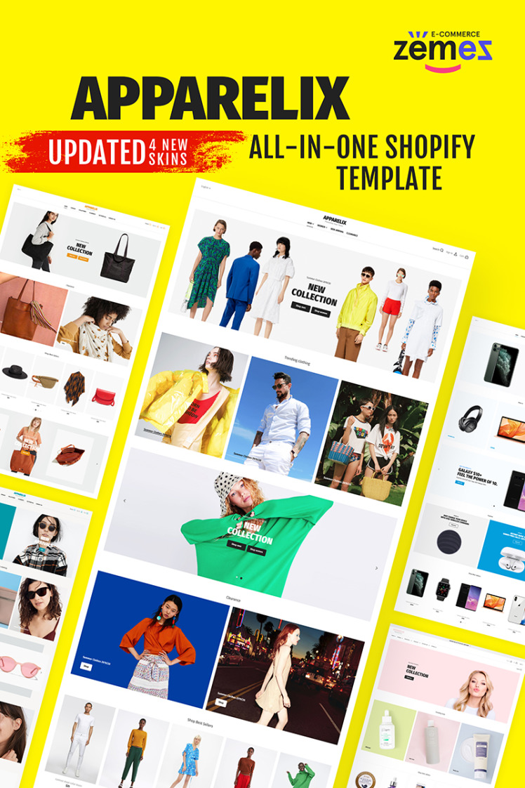 Apparelix Clean Multipurpose Shopify Theme