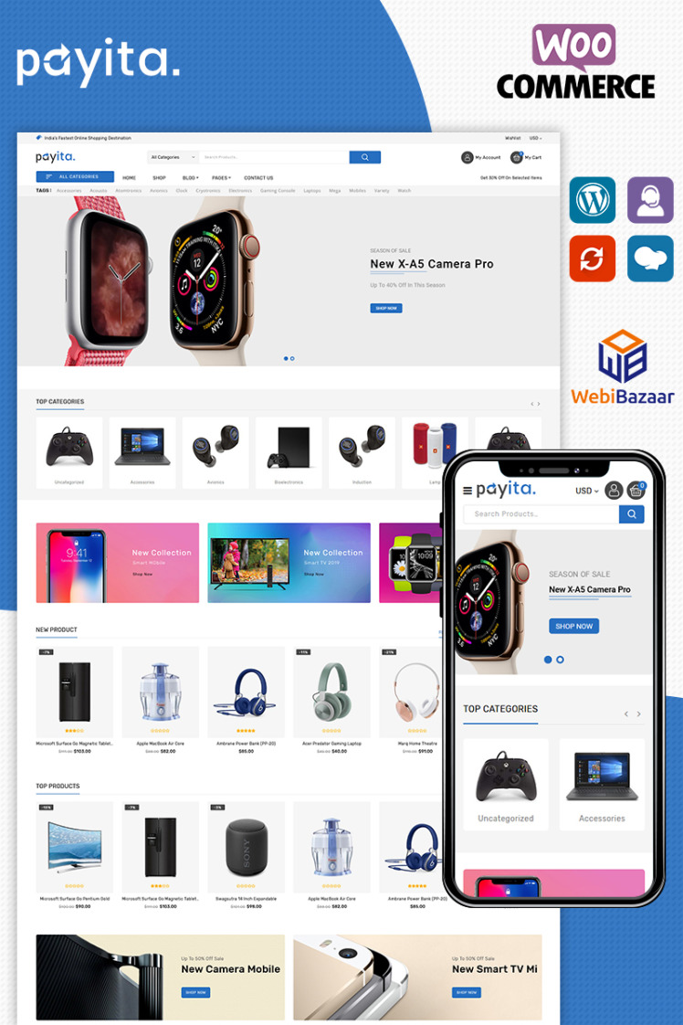 Payita Electronic WooCommerce Themes