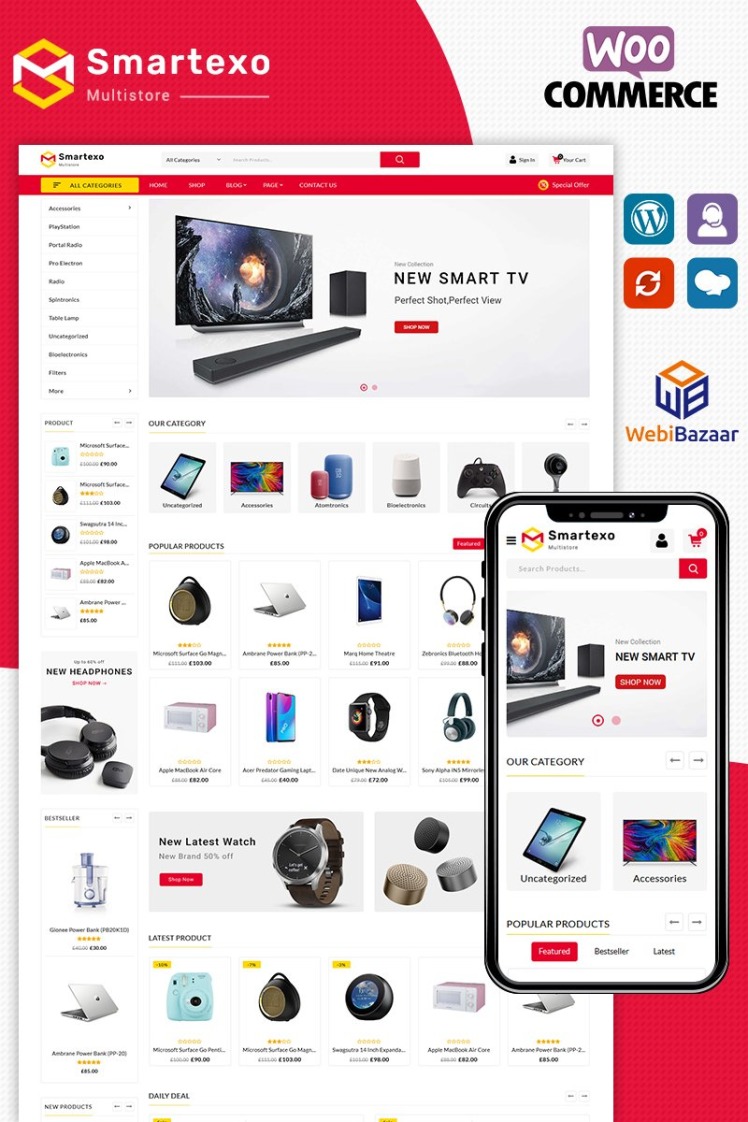 Smartexo Electronic Multipurpose WooCommerce Theme