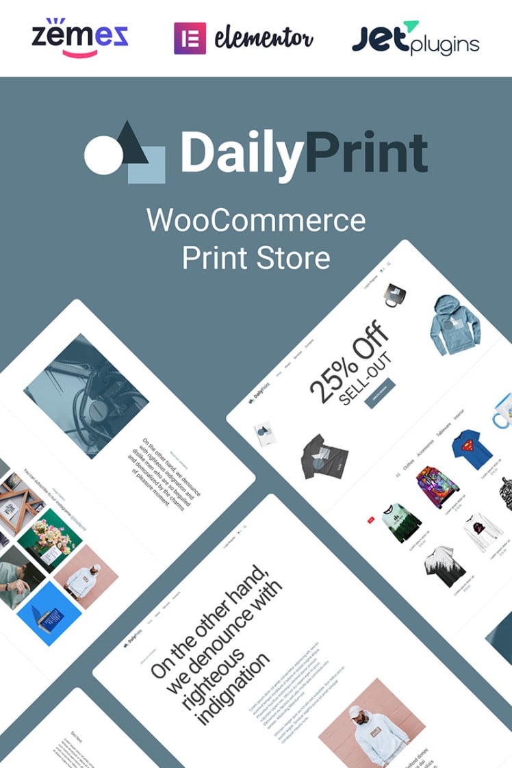 DailyPrint Multipurpose Web To Print WooCommerce Theme