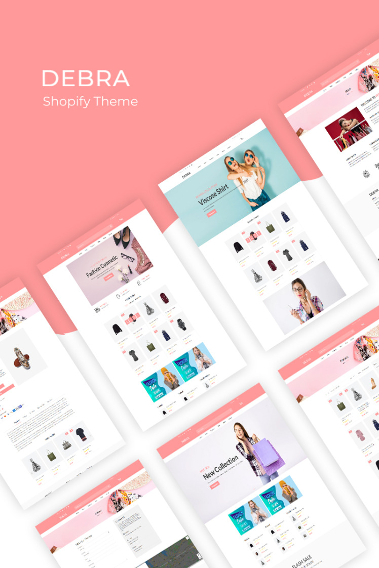 Debra Fashion Shopify Theme #94587