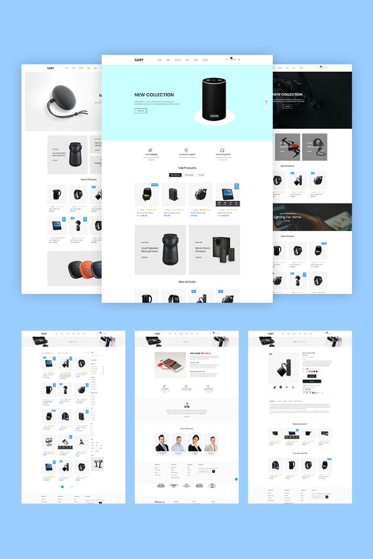 Gary Electronics Shopify Theme #94792