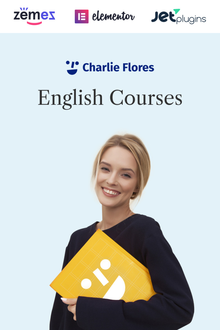 Charlie Flores Teaching Portfolio Website WordPress Theme