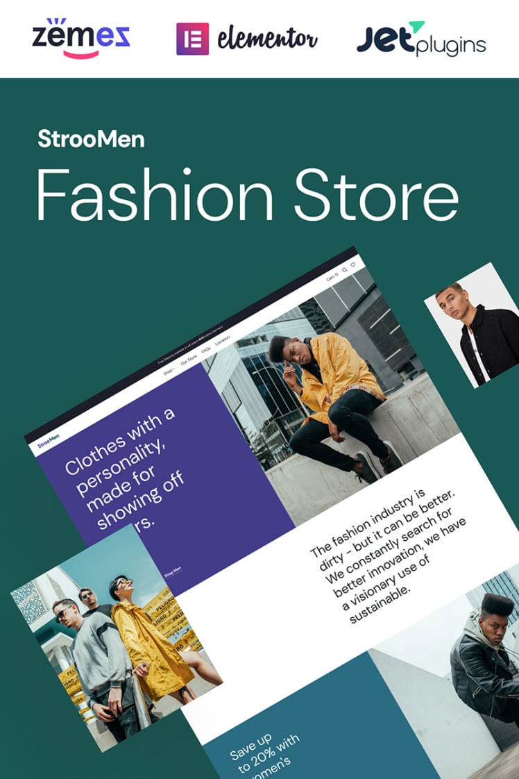 StrooMen Mens Fashion eCommerce Store WooCommerce Theme