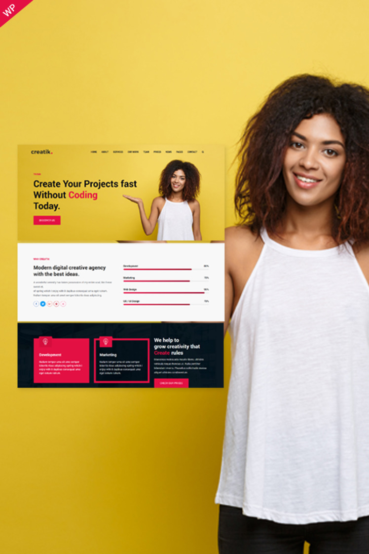 Creatik Responsive Multipurpose WordPress Theme