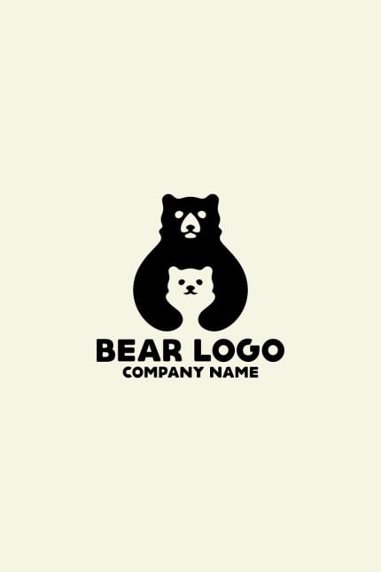 Kit Graphique #74919 Animaux Ours Web Design - Logo template Preview